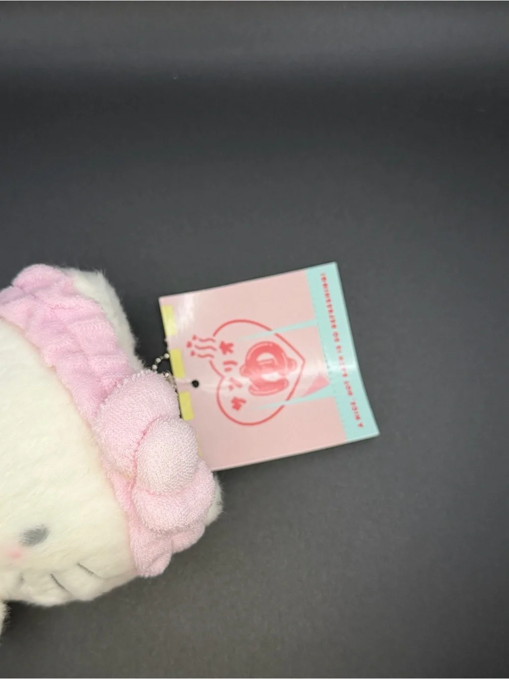 Sanrio Hello Kitty with shower outfit keychain/plush MK110